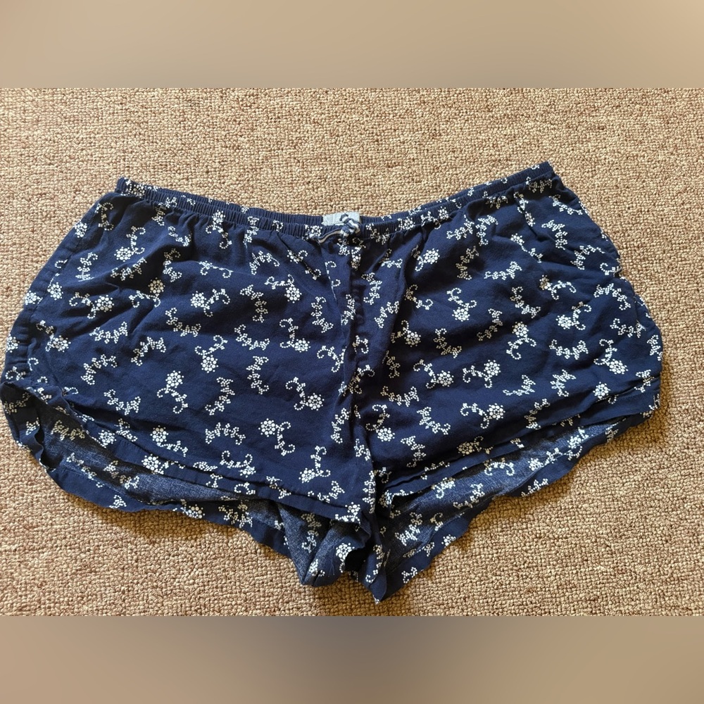 Aerie Blue Pj Shorts